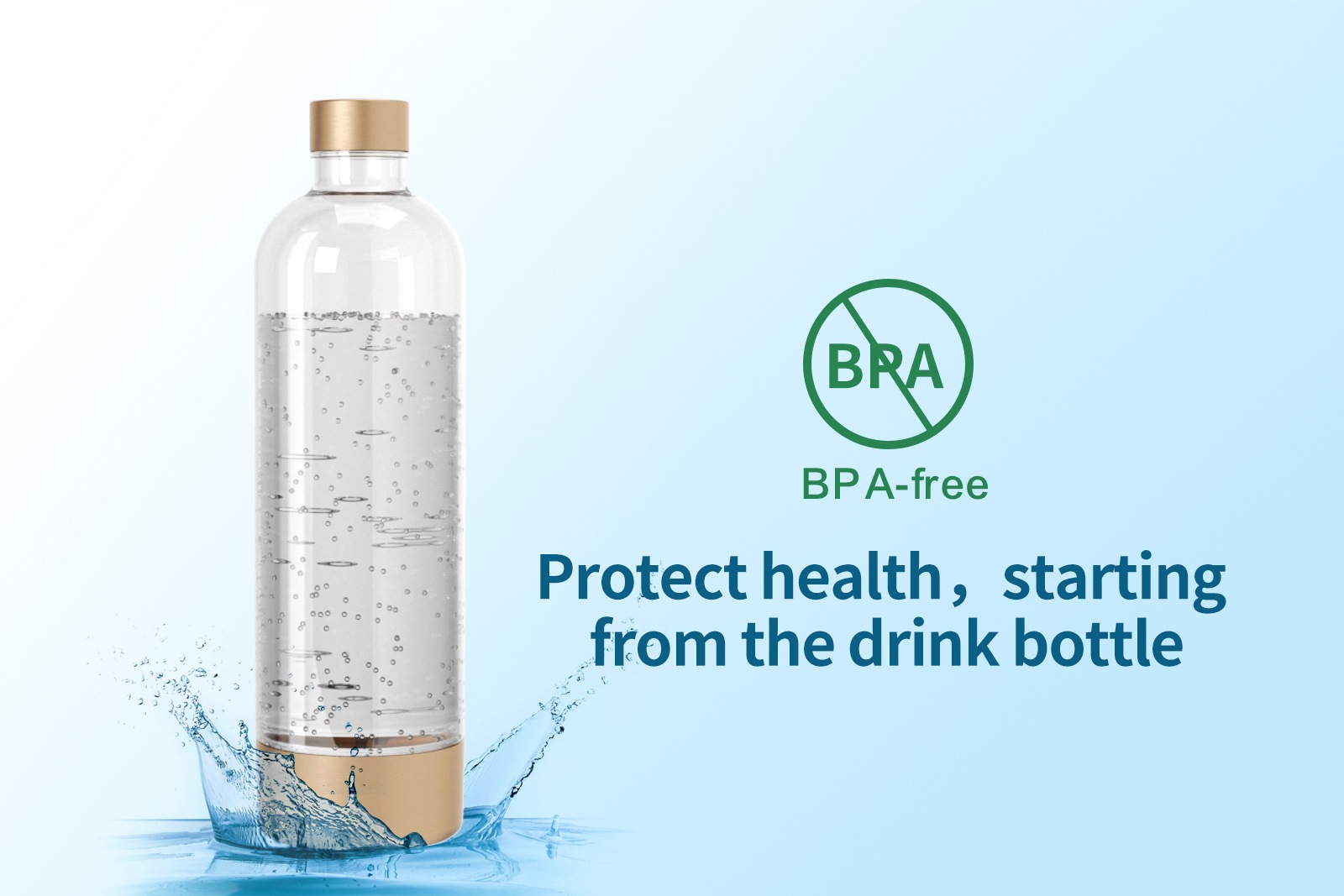 BPA-Free soda maker bottle