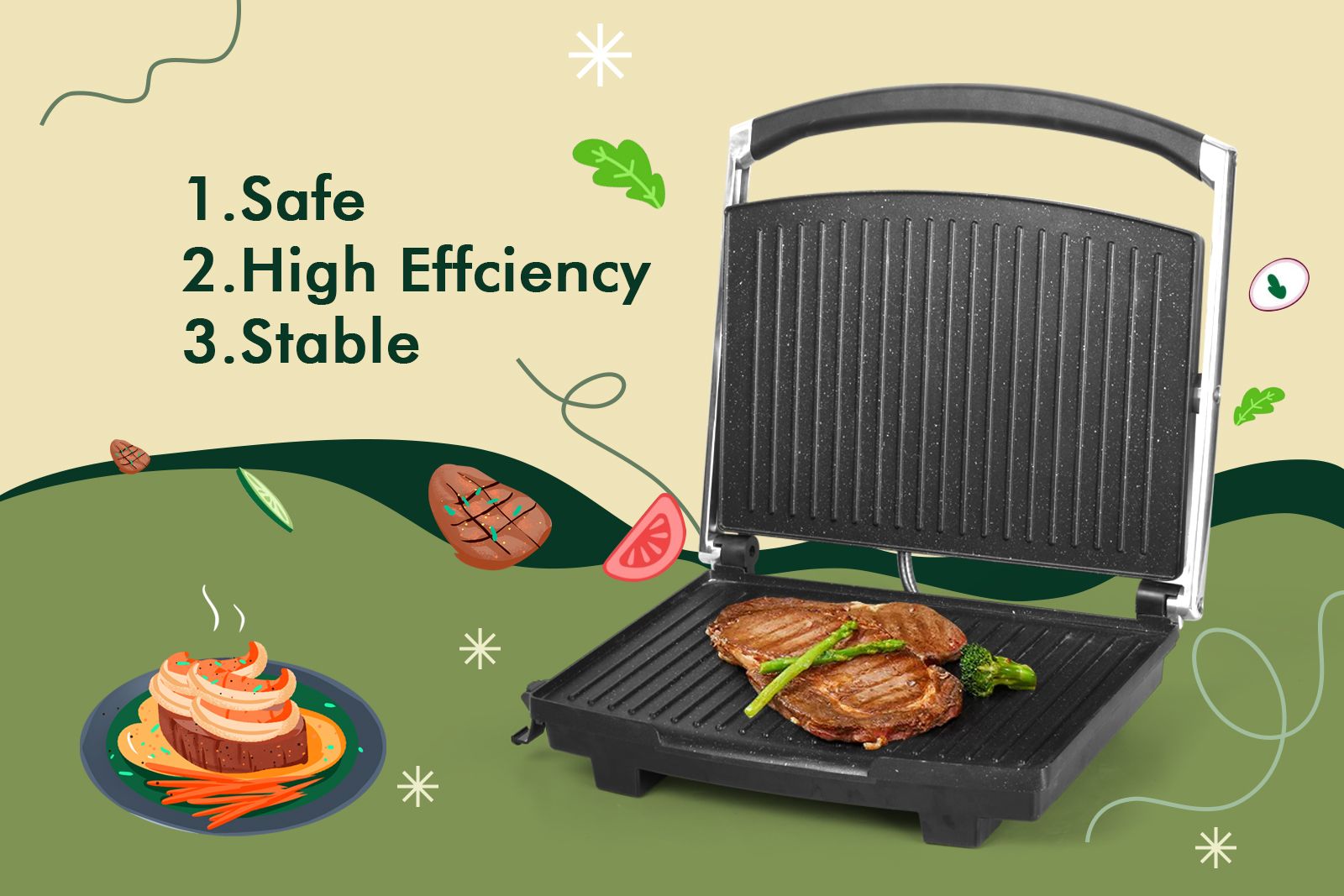 electric grill 230v